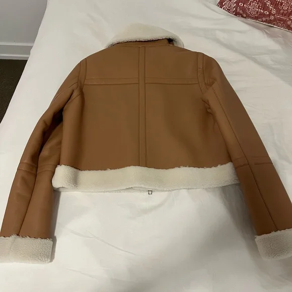 SOLD Stand Studio Beige Lorelle Jacket Sz 34 - Picture 5 of 5